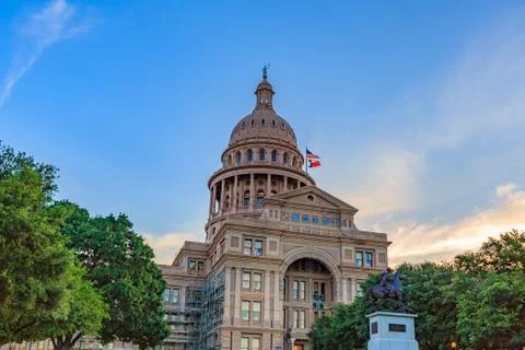 Texas State Capitol building Stock Photos