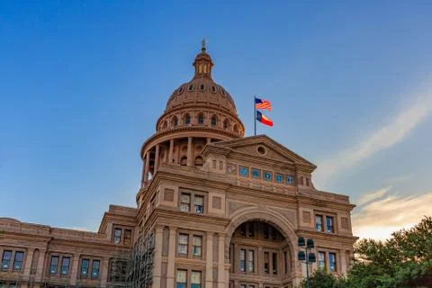 Texas State Capitol building Stock Photos