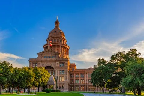 Texas State Capitol building Stock Photos