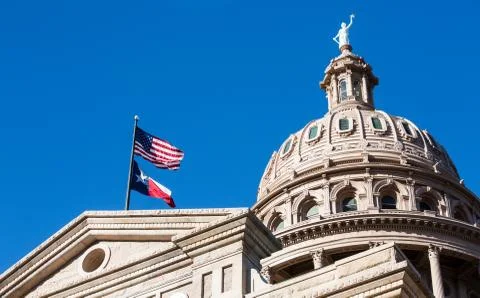 Texas State Capitol Dome Stock Photos