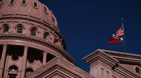 Texas State Capitol Stock Footage 46028072