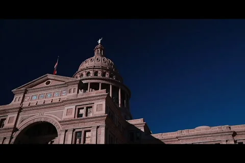 Texas State Capitol Stock Footage 46031325