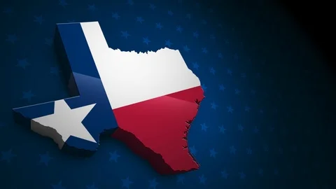 Texas State Election Background 01 Stock Footage 125084312