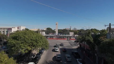 Texas State Fair - Exposition Ave - FPV Aerial Stock Footage 289221291