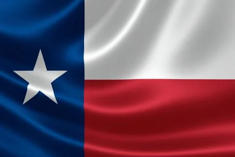 Texas State Flag Stock Illustration