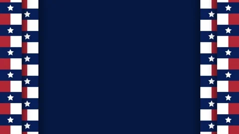 Texas State Flag Inspired Patriotic Motion Graphic Background Frame Loop. Stock Footage 340631681