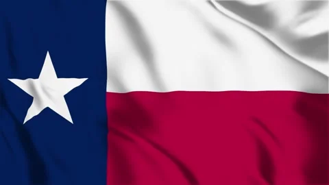 Texas State Flag Loop 4K 스톡 동영상 243876178