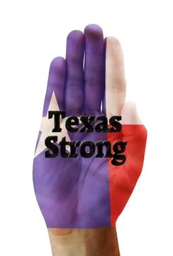 Texas Strong. Stock Photos