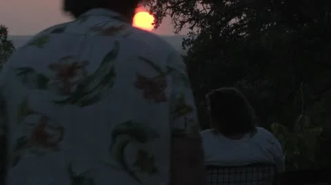 Texas Sunset Stock Footage 10572170