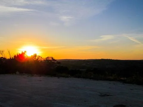Texas Sunset Stock Photos