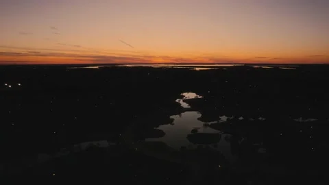 Texas Sunsets Stock Footage 236087258
