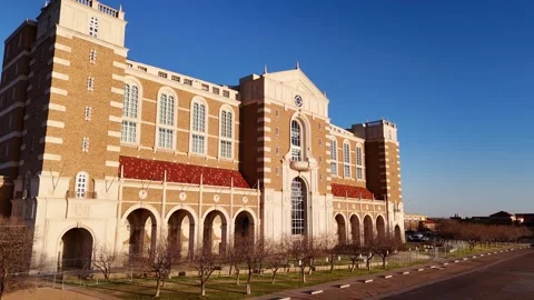Texas Tech AT&amp;T stadium at golden hour Video stock 271070824