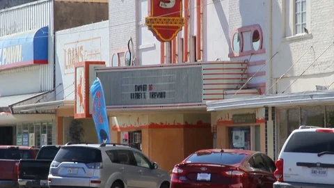 Texas Theater Video stock 89802296