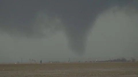 Texas Tornado Forming Video stock 85680129