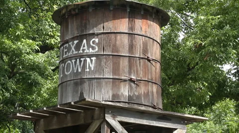 Texas town Stock Footage 5403097