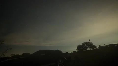Texas Twilight - Time-Lapse Stock Footage 42661948