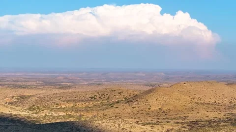 Texas Wilderness 01 | Rolling Hills | Clouds at Sunset | 4K Drone Footage Stock Footage 289775117