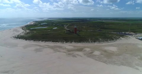 Texel Lighthouse 库存影片 149196306