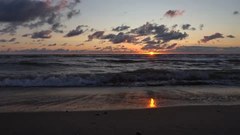 Texel serene seascape 库存影片 149269329