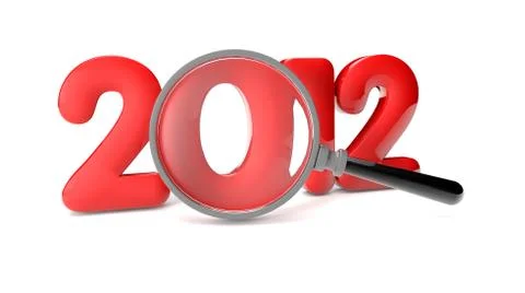 Text 2012 Stock Illustration