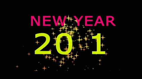 Text 2021 on black background 2021 Stock Footage 138971314