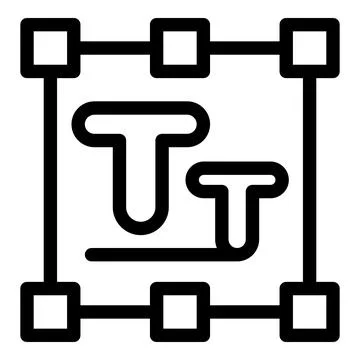 Text alignment tool for editing digital documents イラスト素材