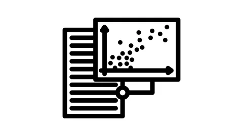 Text analysis graph natural language processing nlp line icon animation Stock Footage 326751296