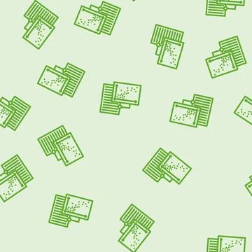 Text analysis graph natural language processing nlp line seamless pattern tex Stock Illustration