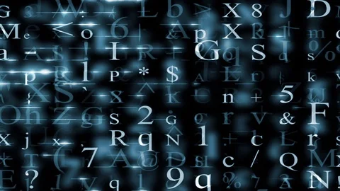 Text and Grids 0212 HD, 4K Stock Video Stock Footage 74960274