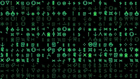 Text and Grids 1002 HD Video Backgrounds 動画素材 81747845