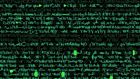 Text and Grids 1004 HD Stock Footage Stock Footage 81749120