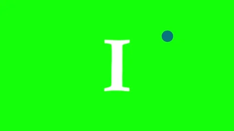 Text Animated - Chroma Key Green Screen Footage Stock-Footage 341330744