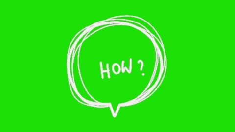 Text animation on green screen Vidéo 328961930