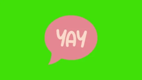 Text animation on green screen Vidéo 329969979