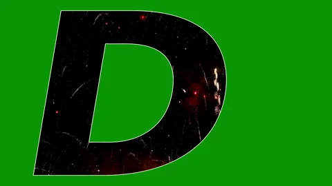 Text animation holiday fireworks fun display Stock Footage 301729870
