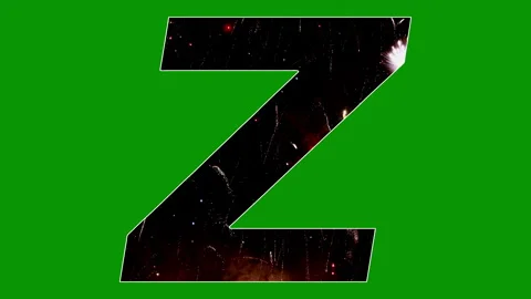 Text animation holiday fireworks fun display Stock Footage 301731364