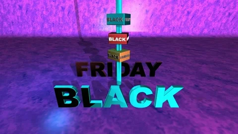 Text Animation on Rotating Cylinders V2 Black Friday Stock-Footage 131375780