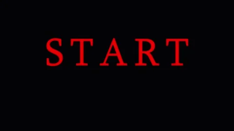 Text Animation Startup Concept with Glitch Effect and Red Contrast Stock Footage 343413678