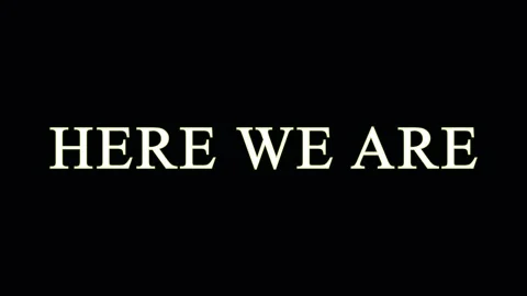 Text appearing on black screen with cinematic repetition for conceptual bra.. Video stock 344035317