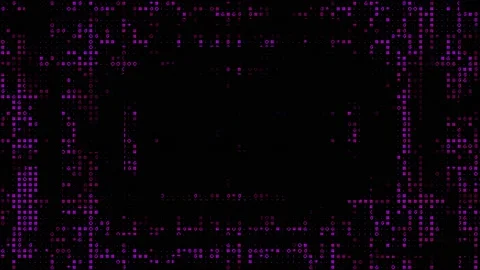 Text ASCII Animation Loop Complex Pattern Loopable Background Video Video stock 171117995