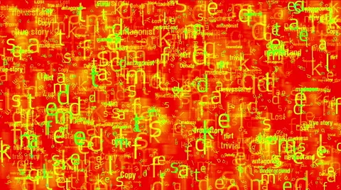 Text background abstract 스톡 동영상 65371659