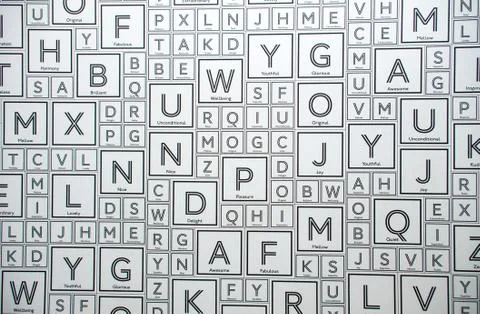 Text background, text wallpaper Stock Illustration