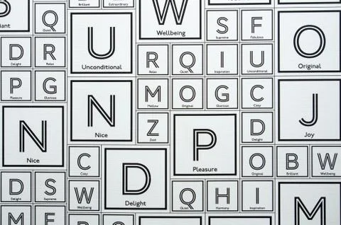 Text background, text wallpaper Stock Illustration