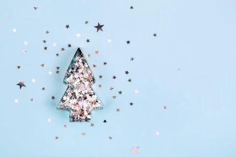 Text on blue background Stock Photos