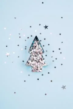 Text on blue background Stock Photos