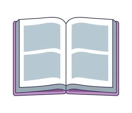 Text book library Stock Illustration