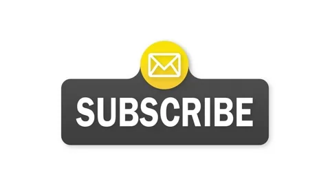 Text Box and Subscribe Button Template w... | Stock Video | Pond5