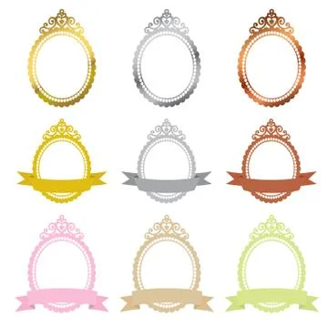 Text box frame Stock Illustration