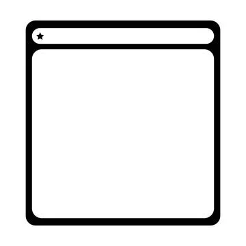 Text Box icon element for UI, Web, message banner in flat color vector illu.. Stock Illustration