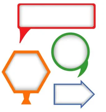 Text box Stock Illustration